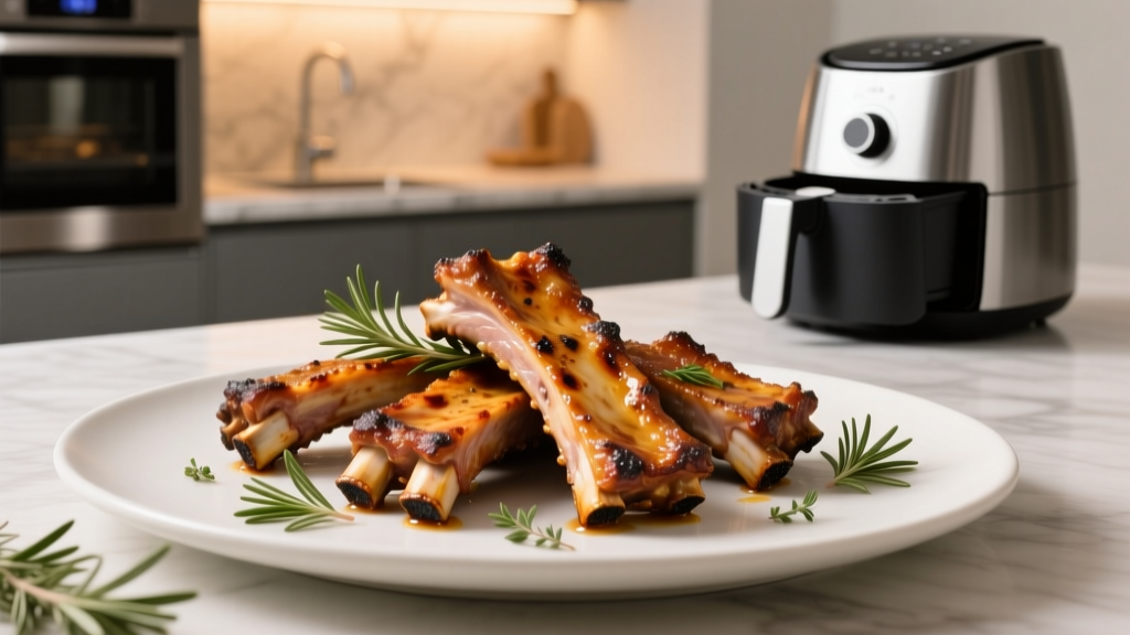 Crispy Boneless Country Ribs in Air Fryer (25 Min!)