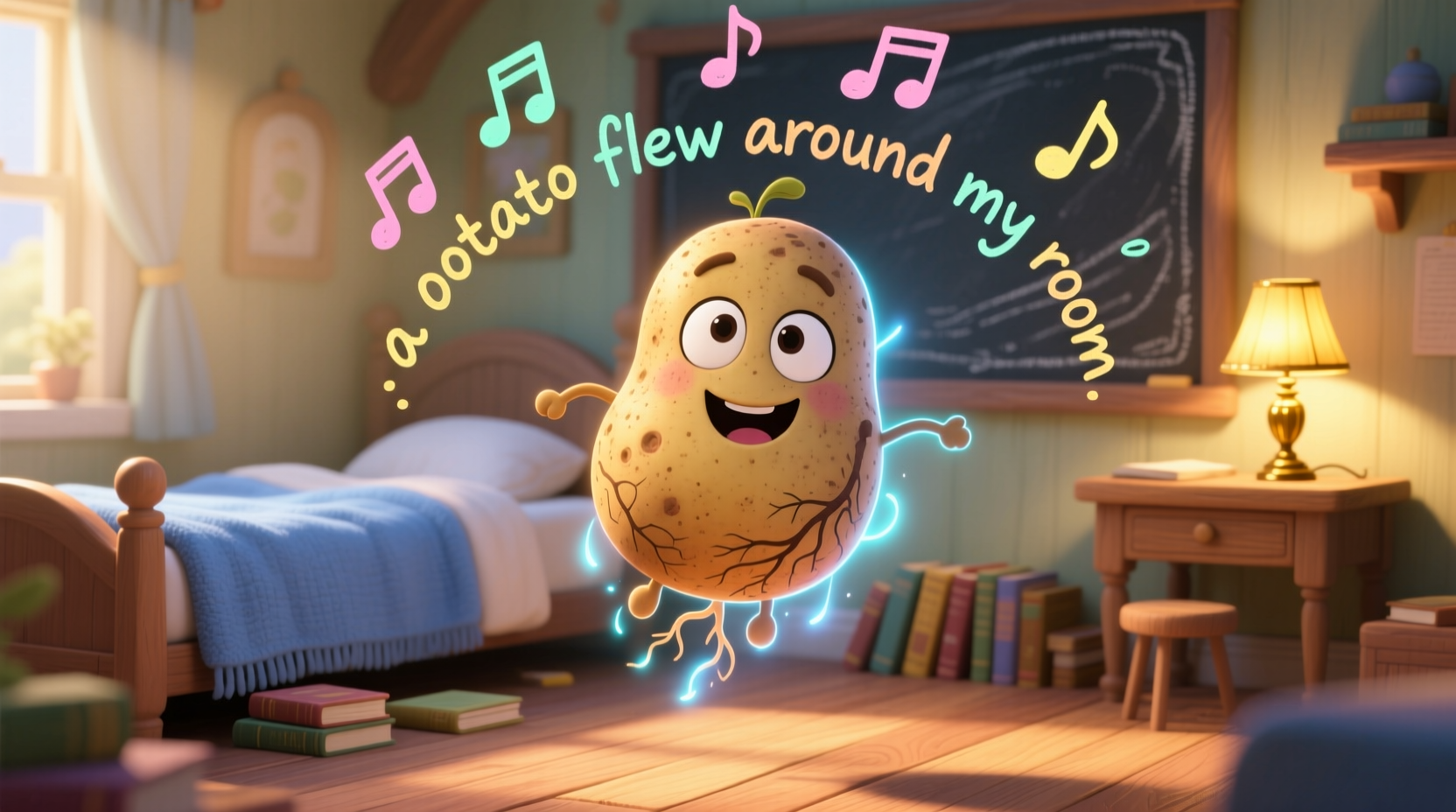 A Potato Flew Around My Room Lyrics: Complete Song Text