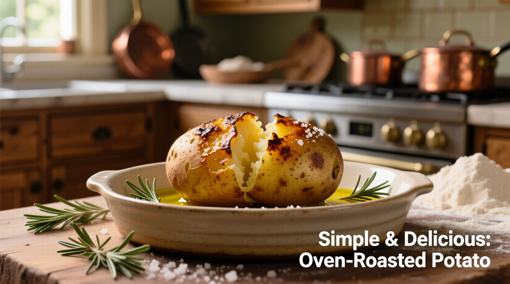Perfect Oven-Baked Potato: Simple Method for Fluffy Results