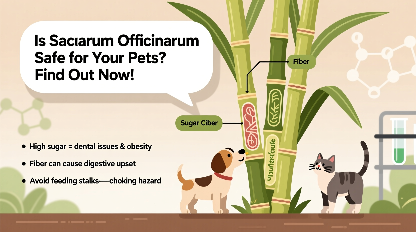 Is Saccharum Officinarum Safe for Your Pets? Find Out Now!