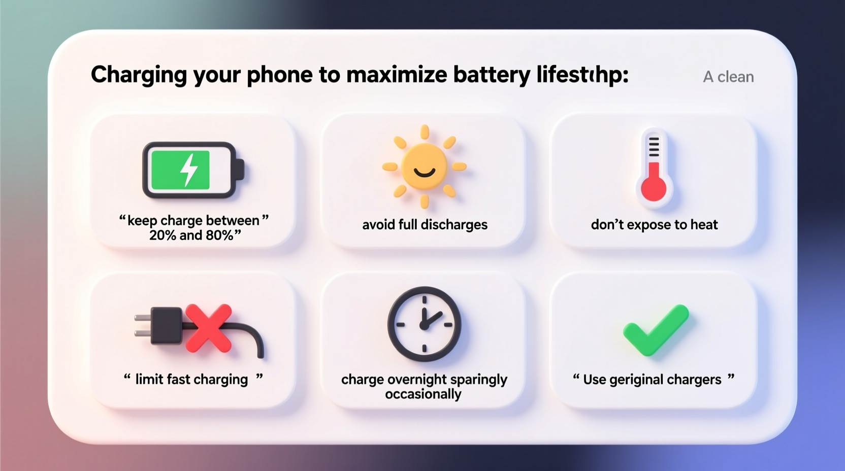 best practices for charging your phone to maximize battery lifespan