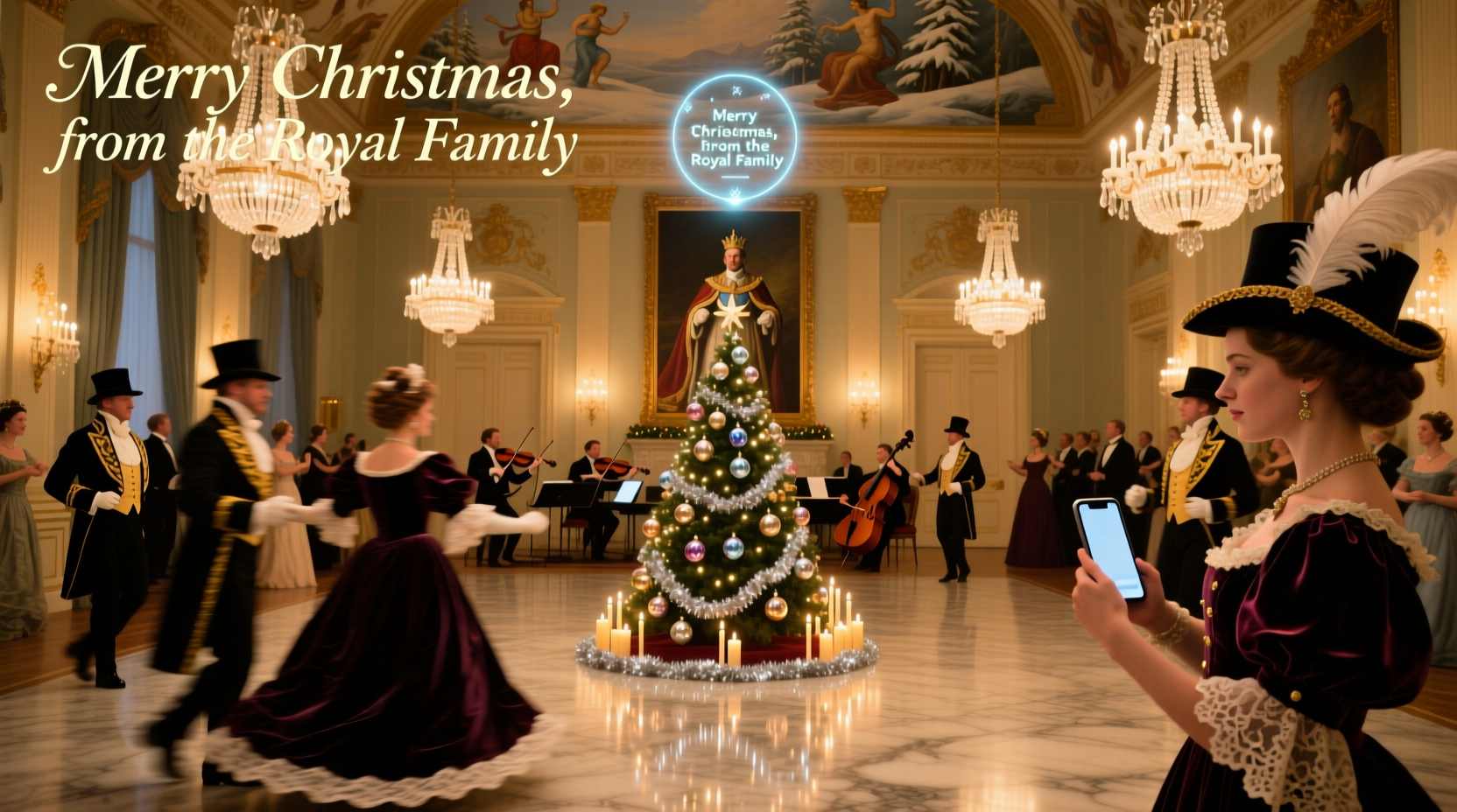 a royal christmas ball