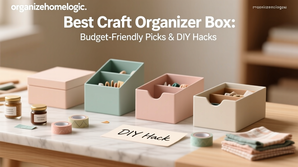 Best Craft Organizer Box: Budget-Friendly Picks & DIY Hacks