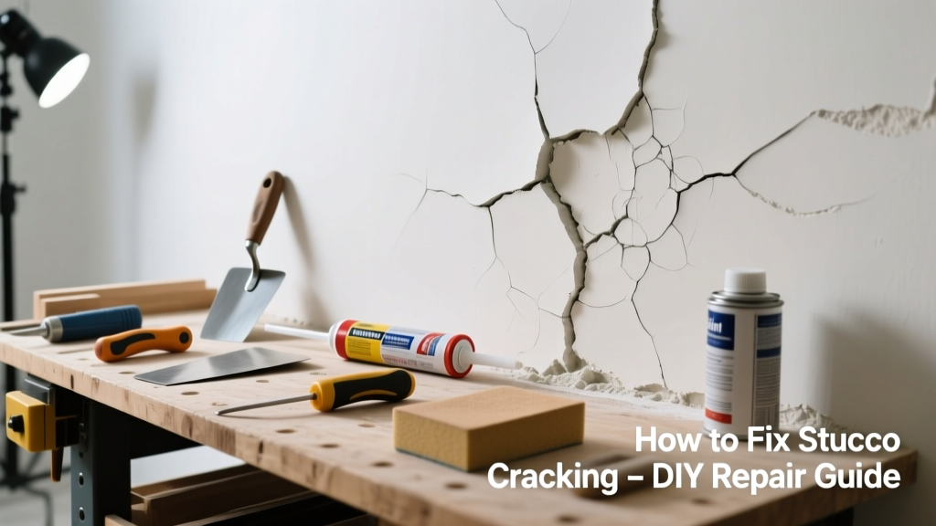 How to Fix Stucco Cracking: DIY Repair Guide