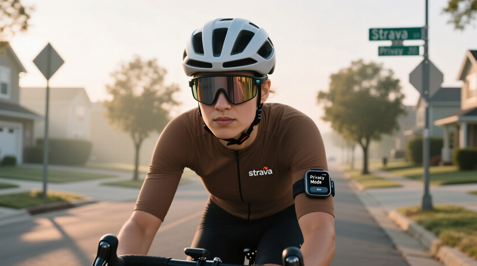 how to keep strava from telling everyone where you live
