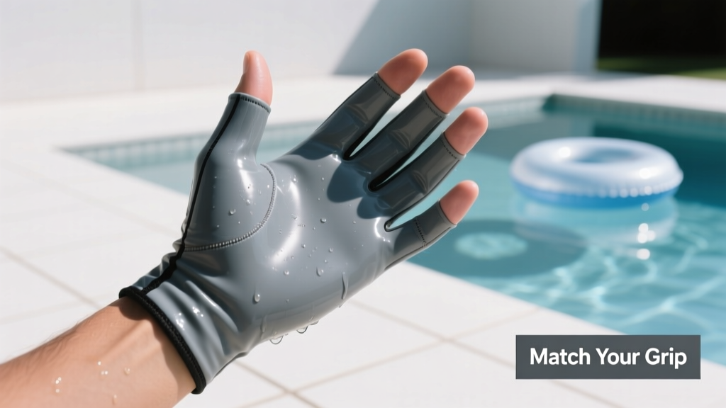 How to Match Gloves With Swimming Training