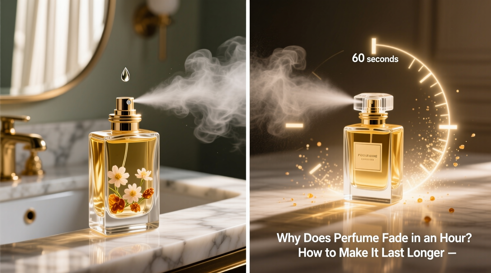why does my perfume fade within an hour and how to make it last
