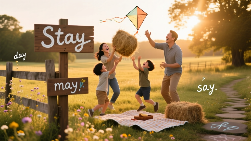 Beyond the Barn: Practical, Playful, and Developmentally Rich Words That Rhyme With Hay