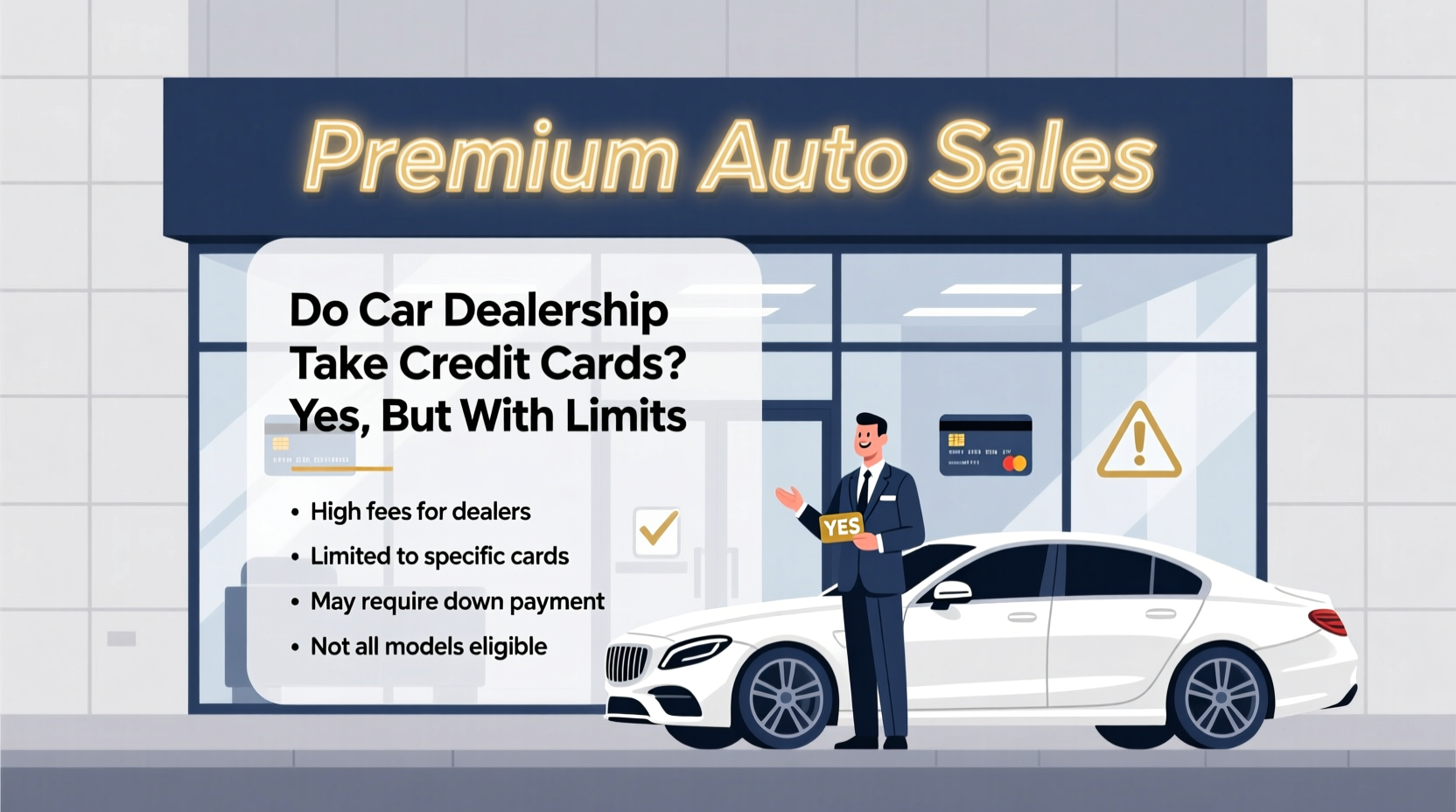 do car dealerships take credit cards