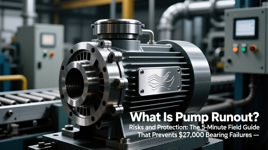 Pump Runout: Prevent $27K Bearing Failures Now