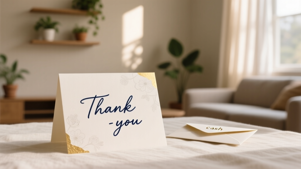 Wedding Thank You Cards for Cash: 7-Step Formula (2026)