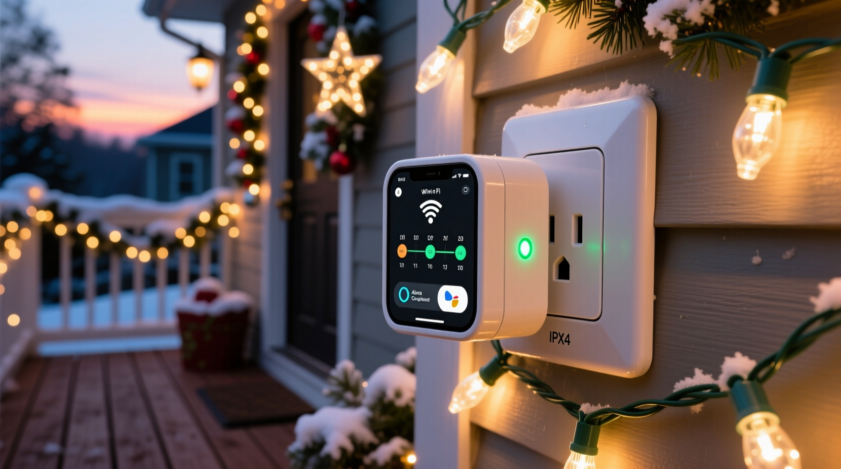 best smart plug for scheduling christmas lights automatically every evening