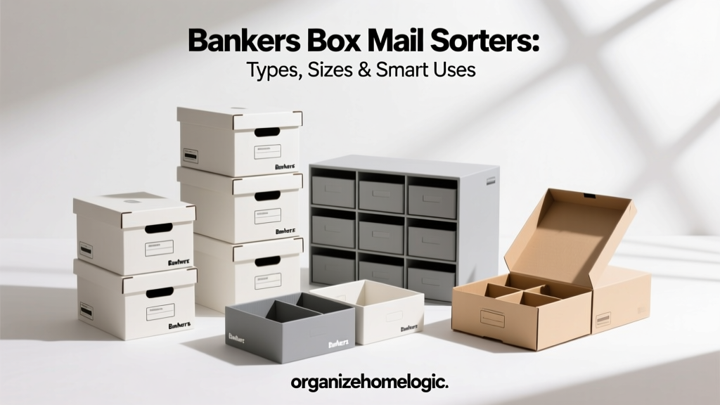 Bankers Box Mail Sorters: Types, Sizes & Smart Uses