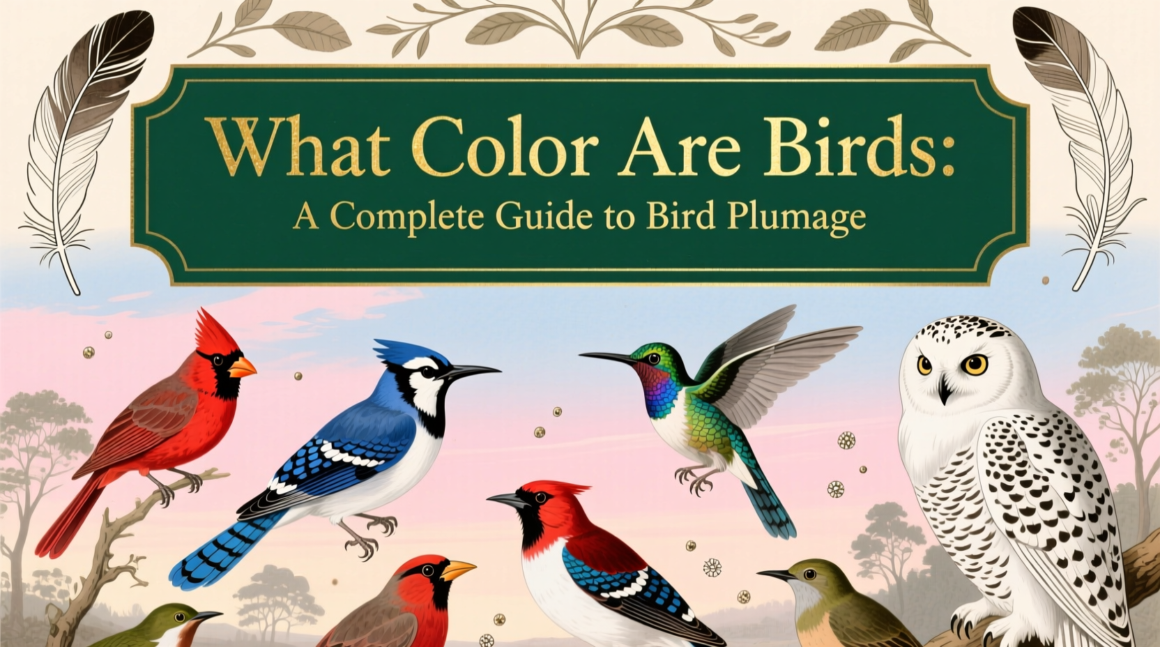 What Color Are Birds: A Complete Guide to Bird Plumage