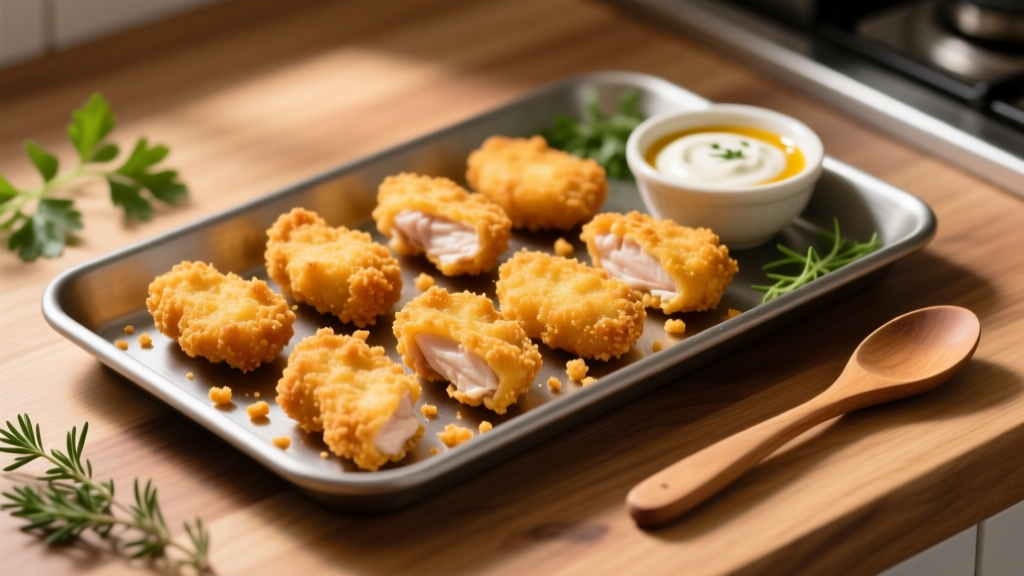 How to Air Fry Golden Platter Chicken Nuggets Perfectly