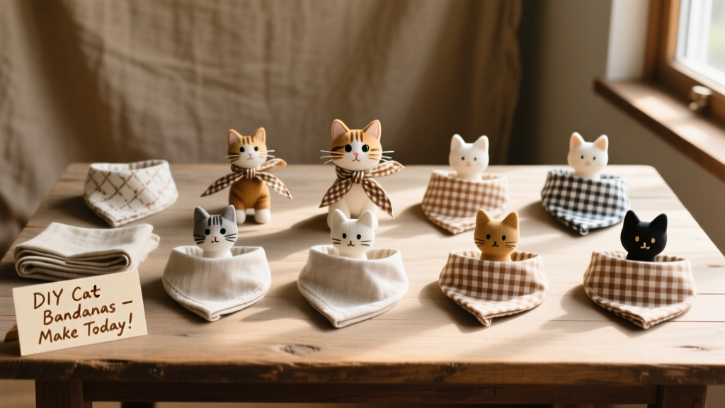 9 DIY Cat Bandanas You Can Make Today
