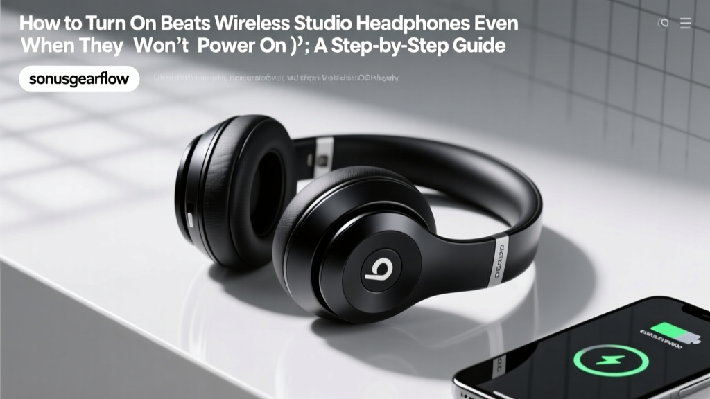 Beats Studio Wireless: Power On Troubleshooting (2026)