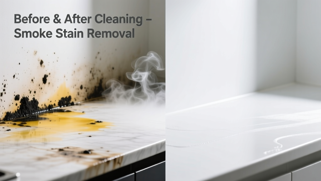 How to Remove Smoke Stains and Odors from Surfaces