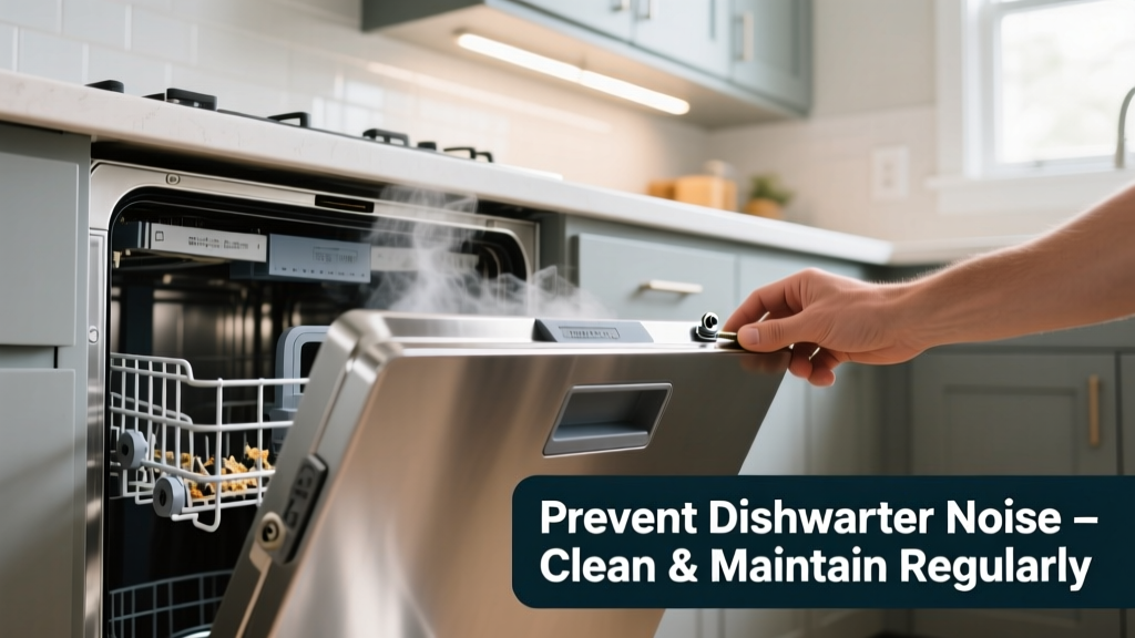 How to Prevent Dishwasher Making Noise