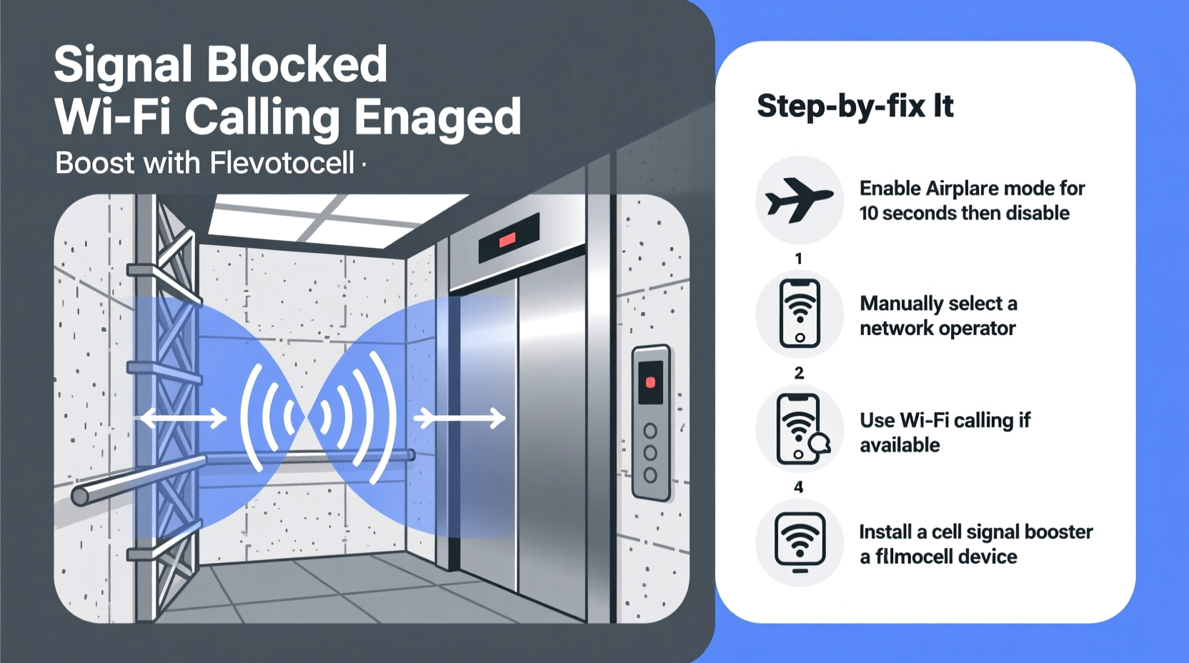 why does my phone lose signal in elevators and how to fix it
