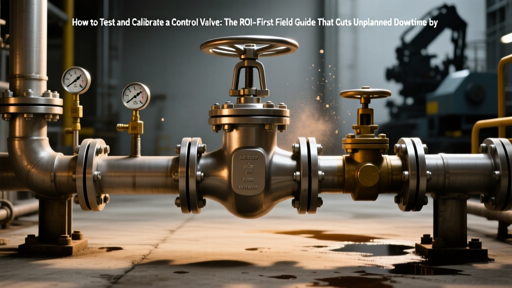 Control Valve Testing & Calibration: Cut Downtime 37%