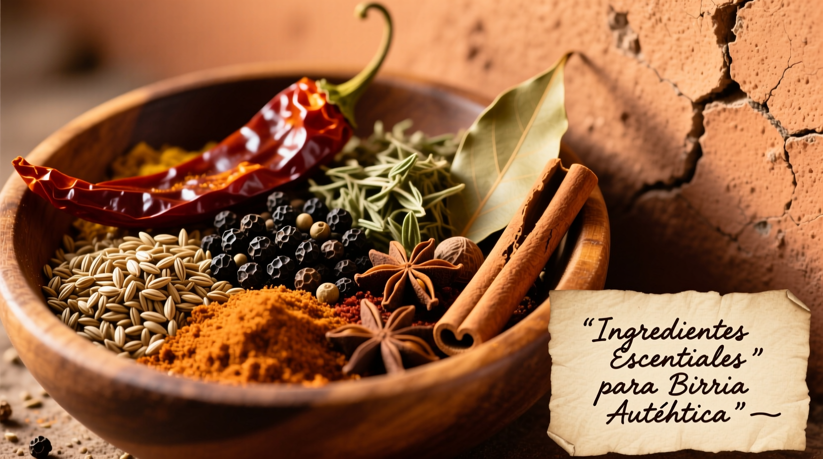 essential spices to make authentic birria