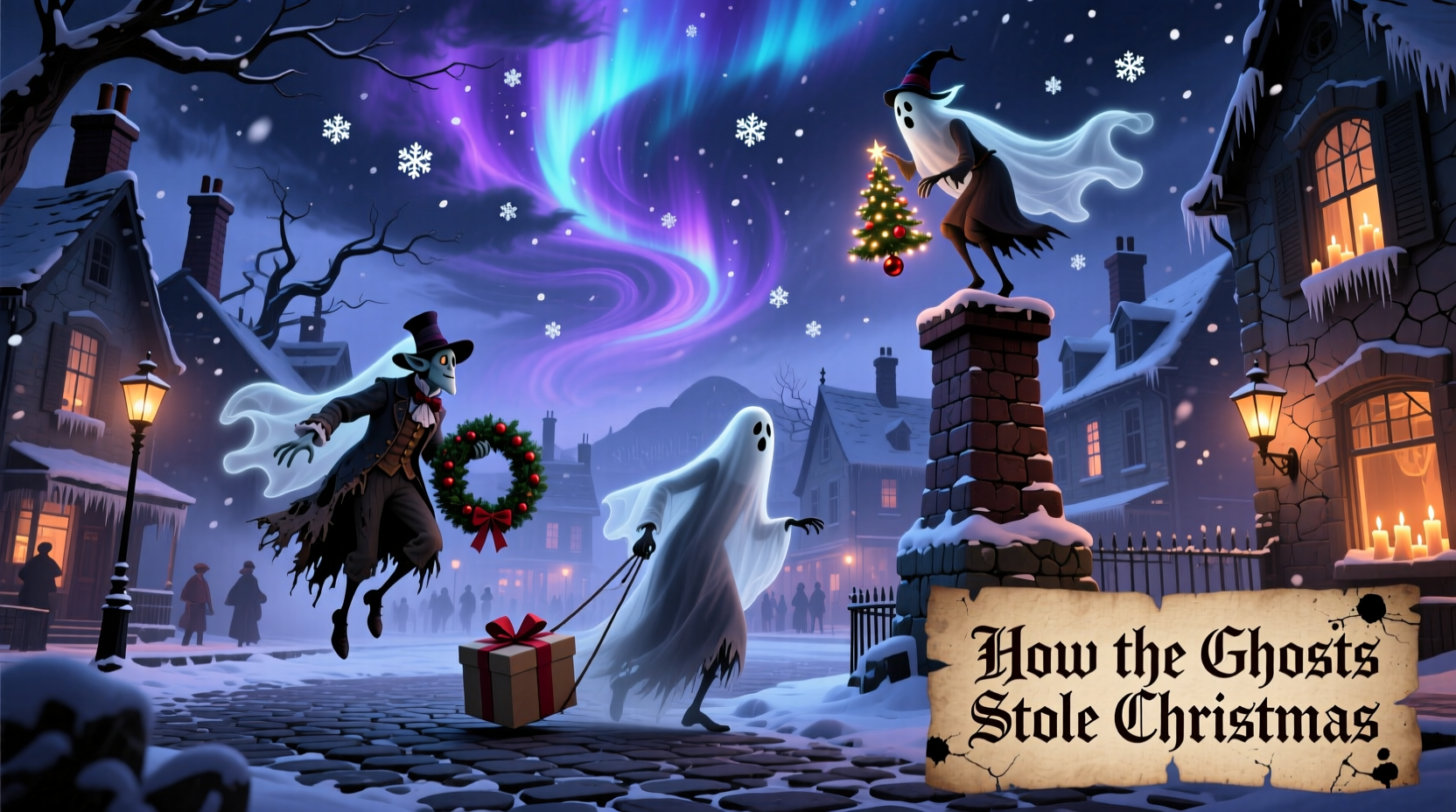 how the ghosts stole christmas