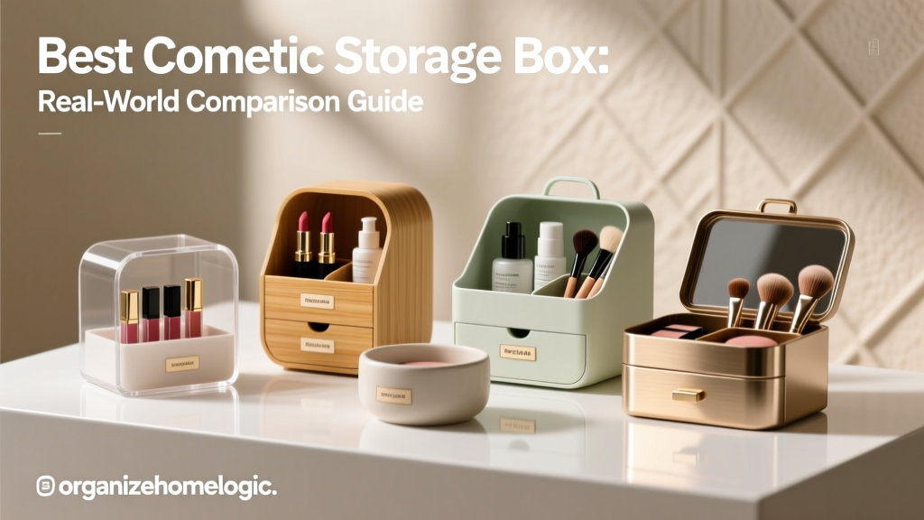 Best Cosmetic Storage Box: Real-World Comparison Guide
