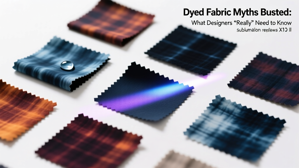 Dyed Fabric Myths Busted: What Designers *Really* Need to Know
