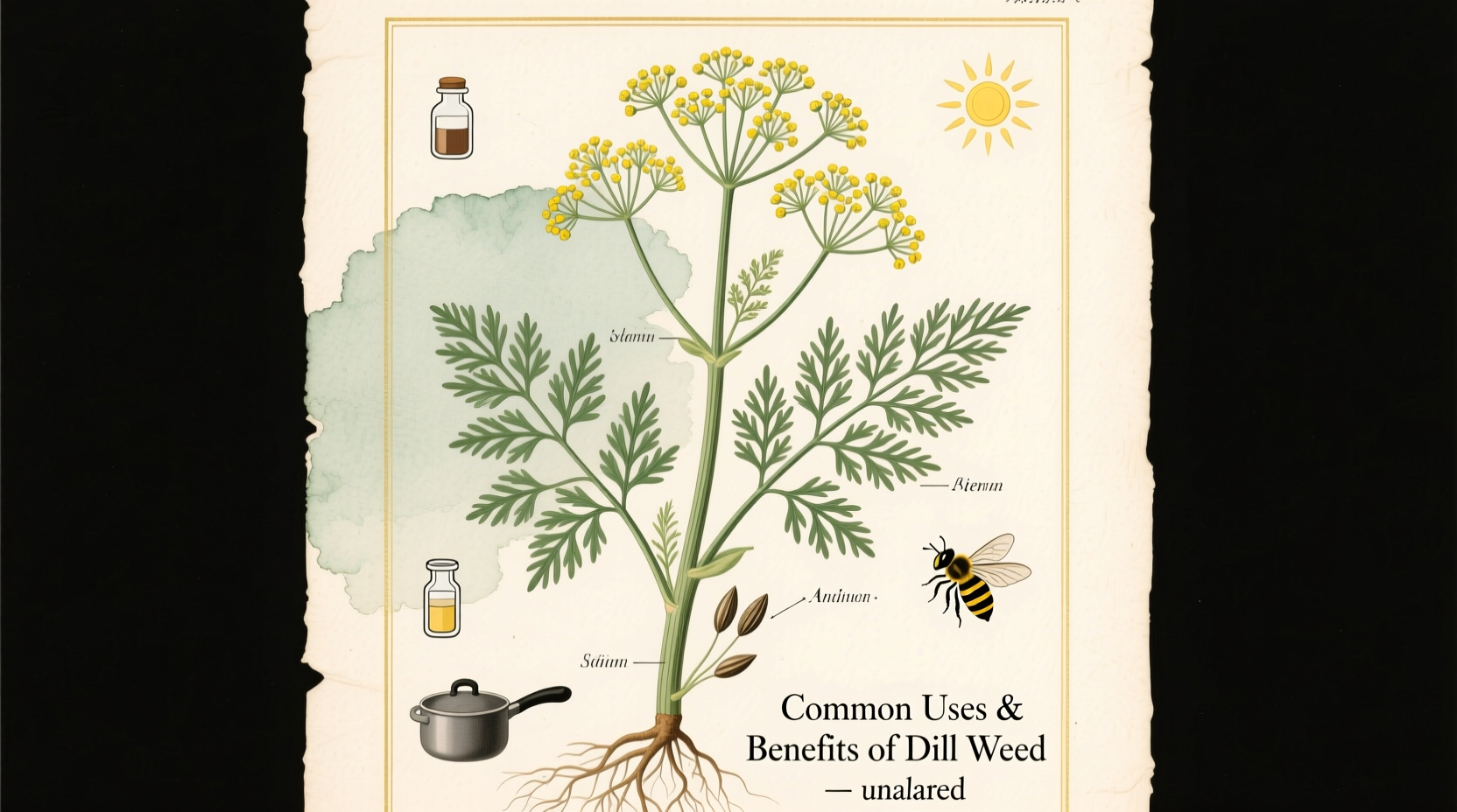common uses and benefits of dill weed