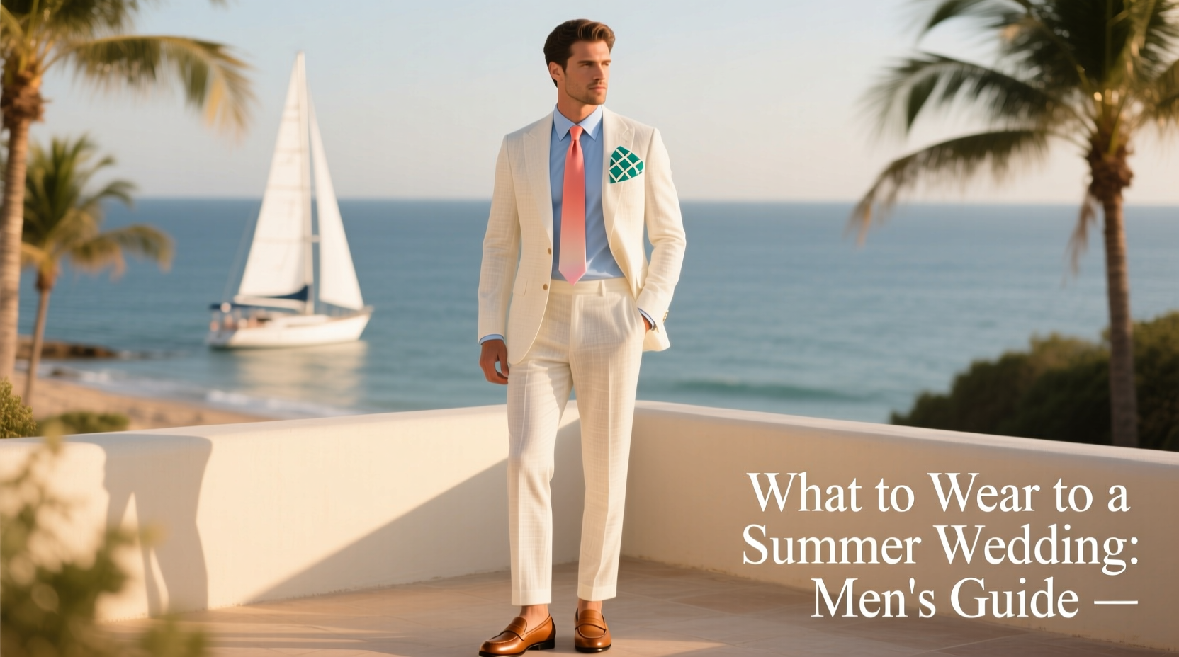 what to wear to a summer wedding male