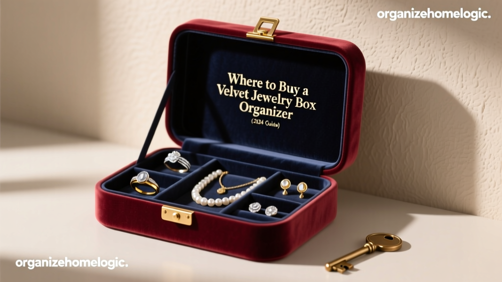 Where to Buy a Velvet Jewelry Box Organizer (2024 Guide)