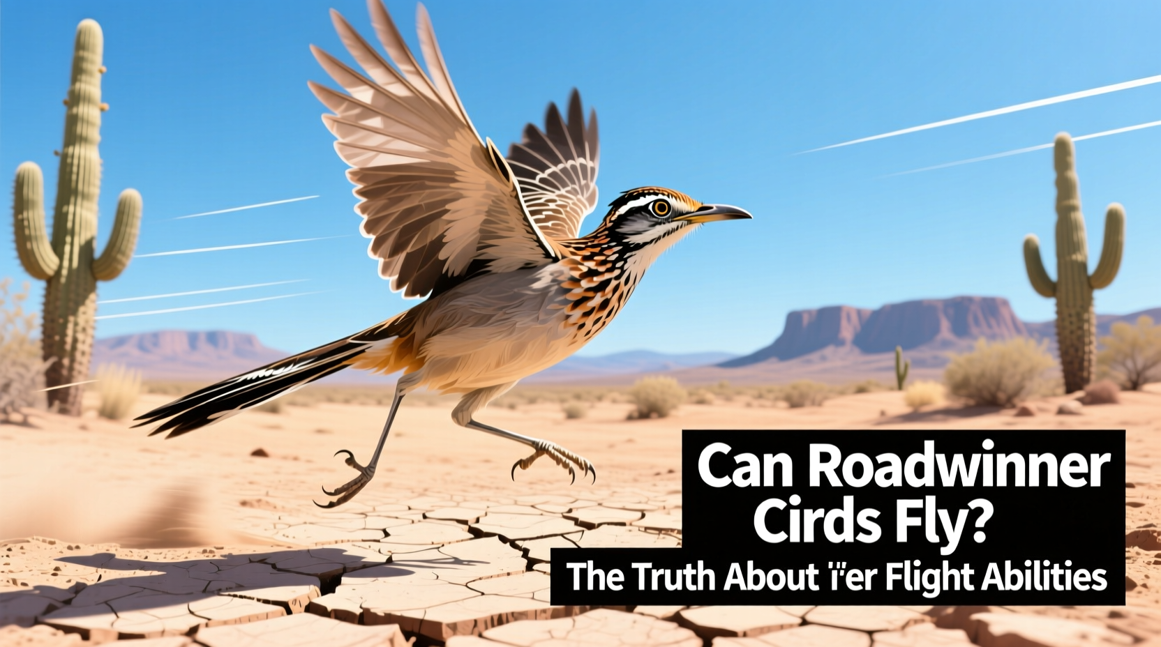 Can Roadrunner Birds Fly? The Truth About Their Flight Abilities