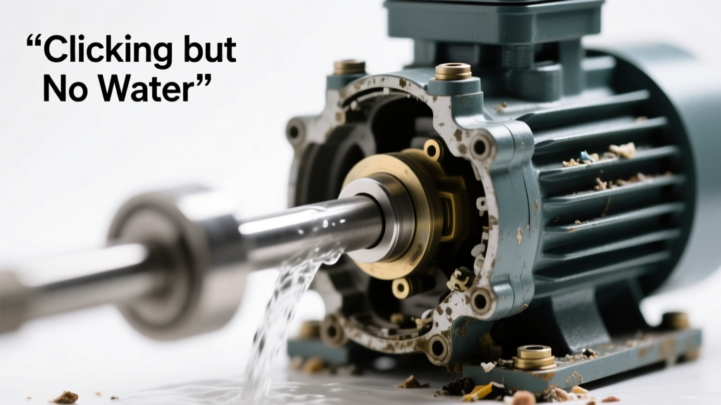 Well Pump Clicking but No Water: Quick Diagnosis