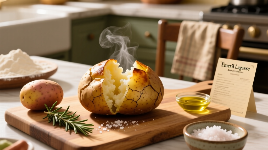 Bake a Potato in Emeril Lagasse Air Fryer (Crispy!)