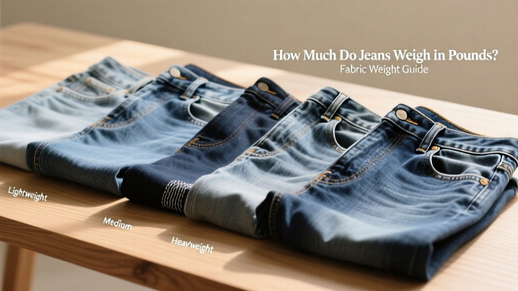 How Much Do Jeans Weigh in Pounds? Fabric Weight Guide