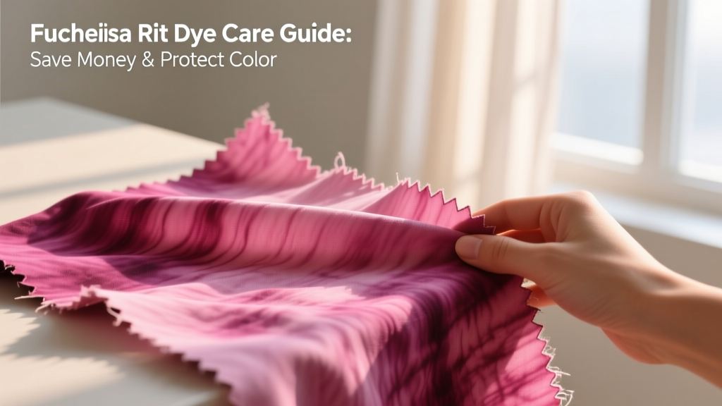 Fuchsia Rit Dye Care Guide: Save Money & Protect Color