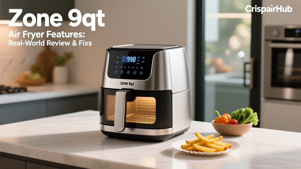 Zone 9qt Air Fryer Features: Real-World Review & Fixes