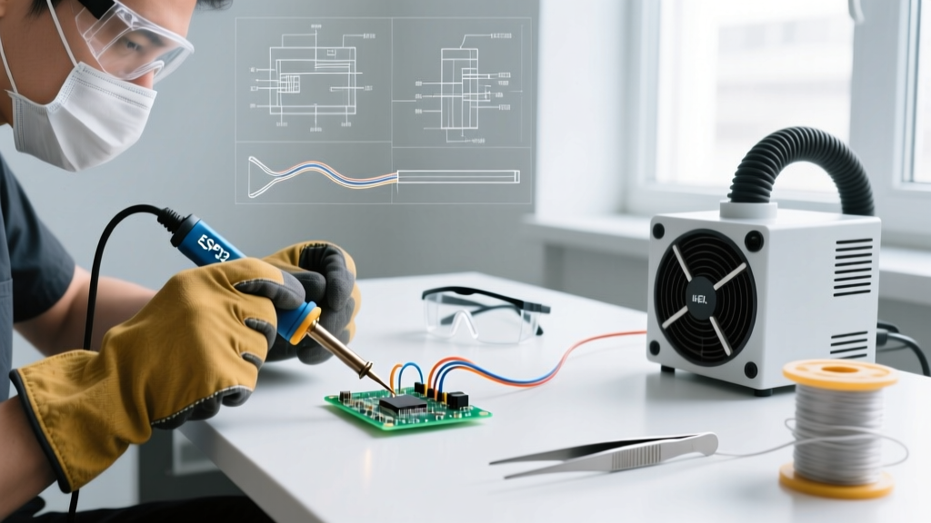 Soldering for Plastic: Safety Best Practices & Fume Control