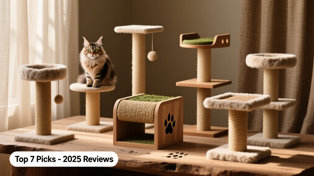 7 Best Scratching Posts for Maine Coon Cats – 2025 Reviews & Top Picks