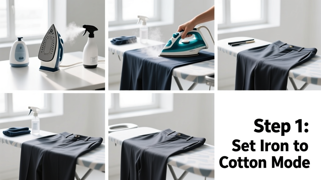 How to Iron Pants: A Step-by-Step Guide for Crisp Results
