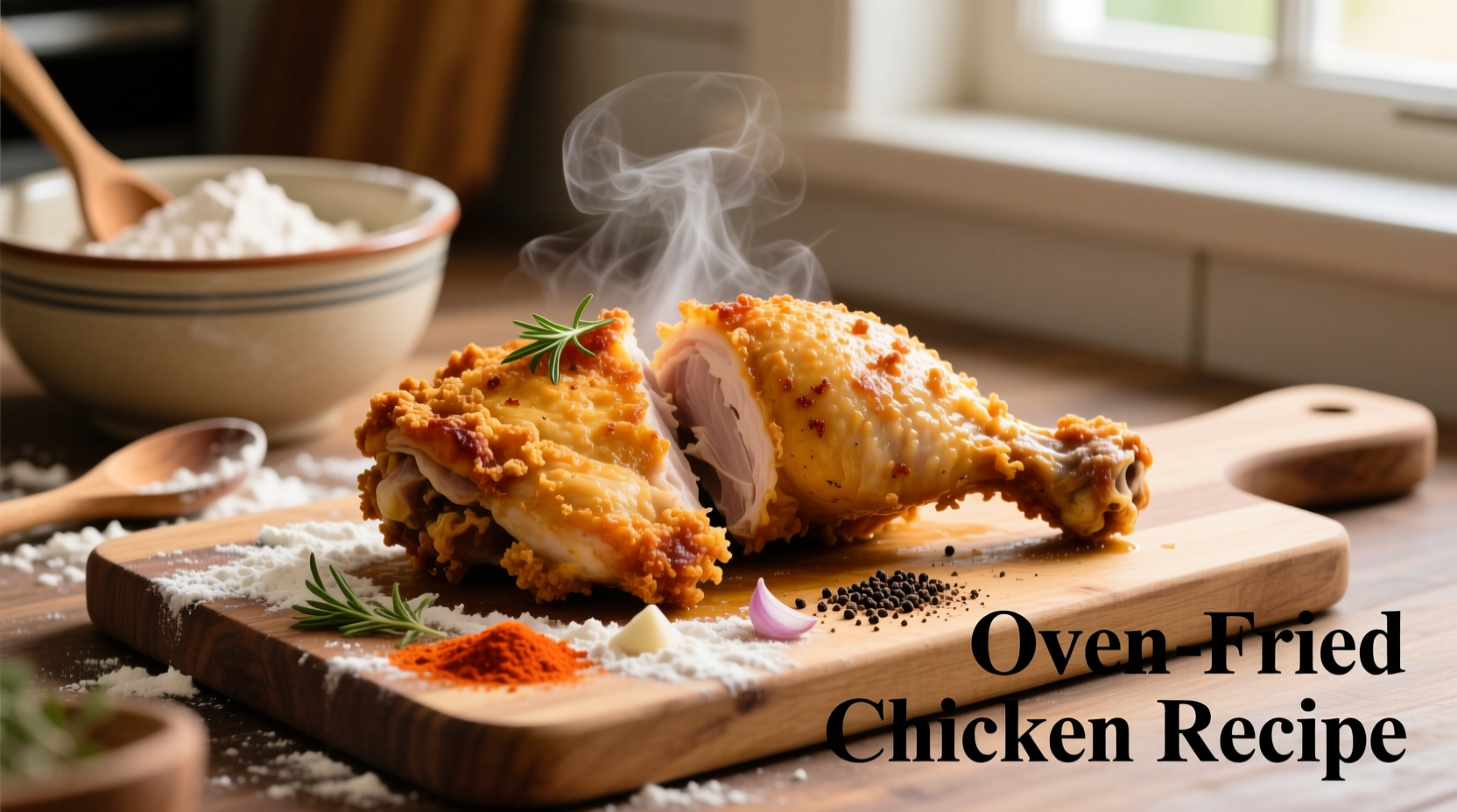 how do you cook oven fried chicken