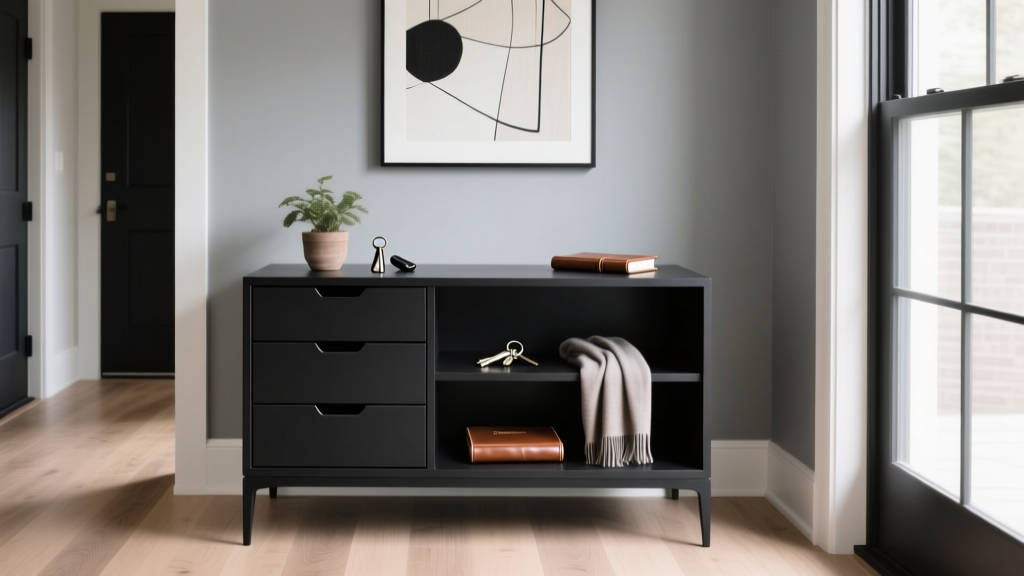 Black Entryway Table with Storage: Buy & Choose Guide