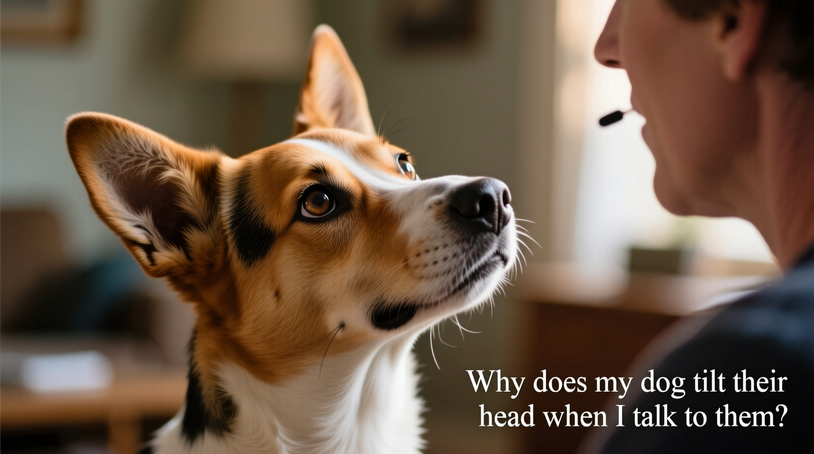 why does my dog tilt their head when i talk to them brain behavior link