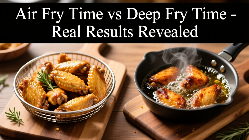 Air Fry vs Deep Fry Time: Real Results Revealed