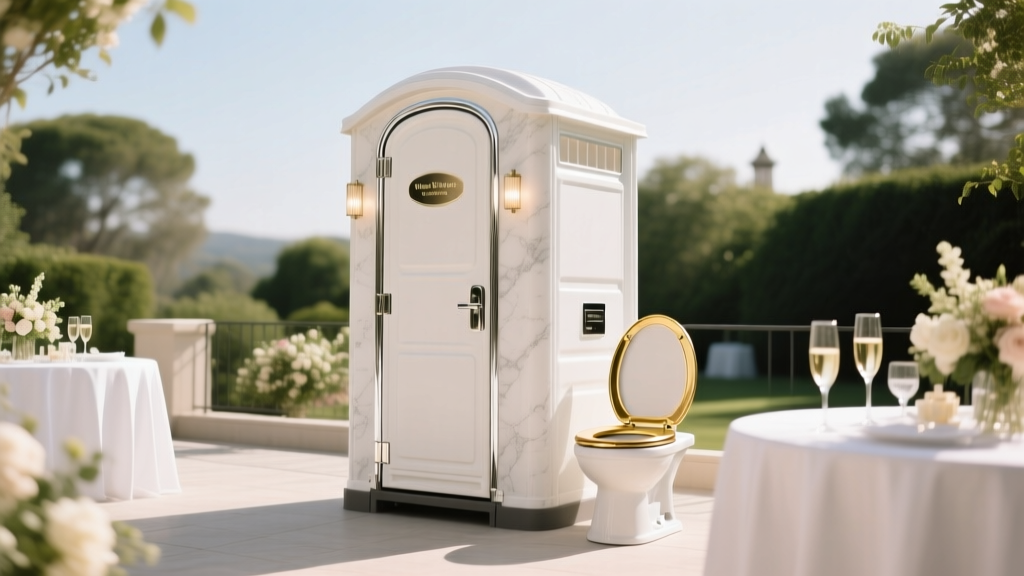 Porta Potty Party: Luxury Restrooms for Outdoor Weddings