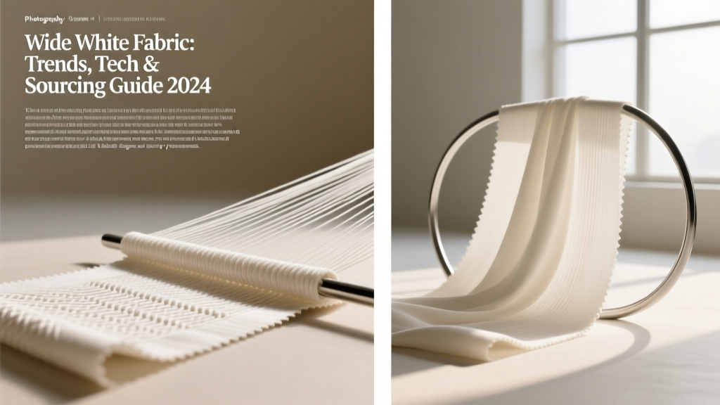 Wide White Fabric: Trends, Tech & Sourcing Guide 2024