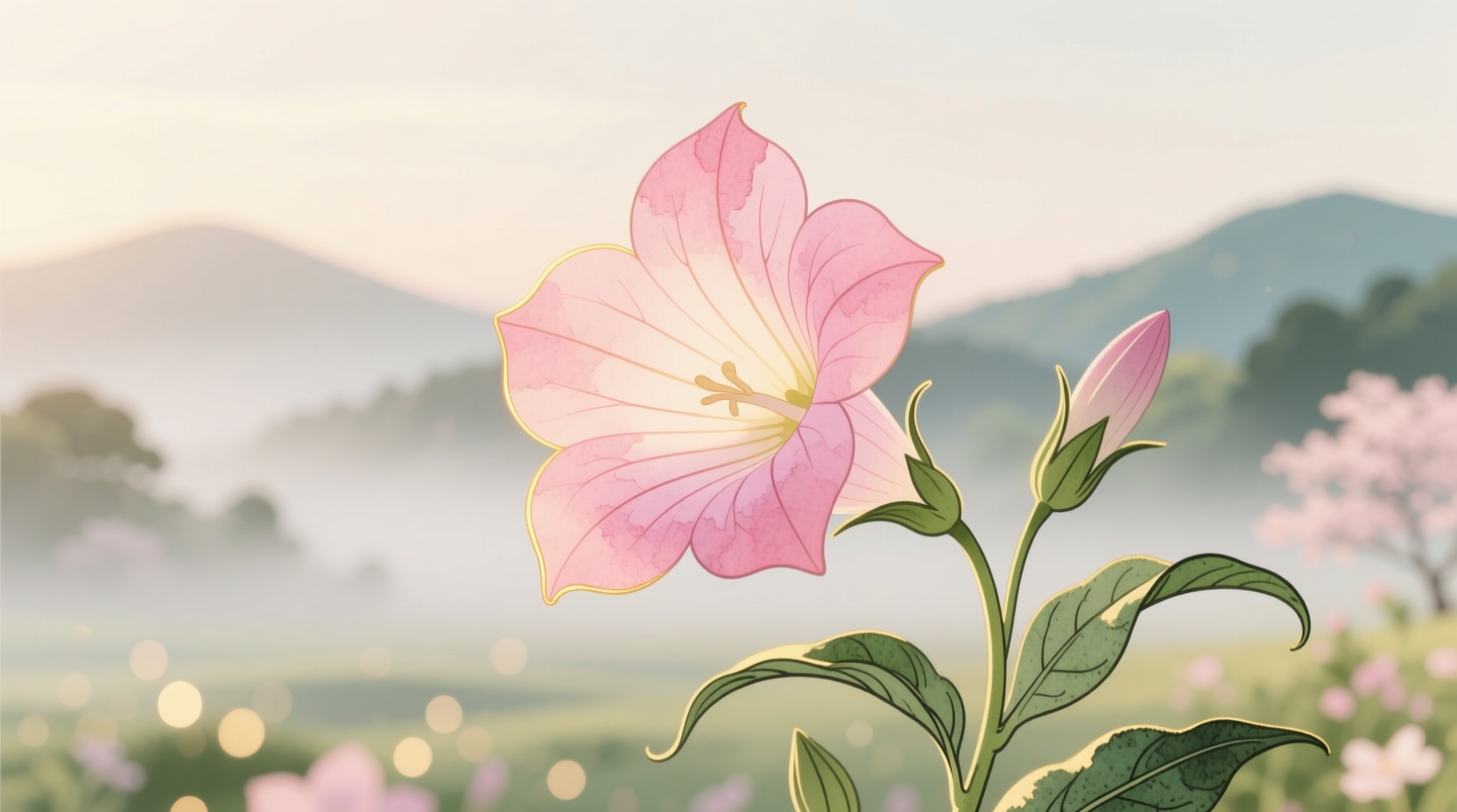 platycodon pink