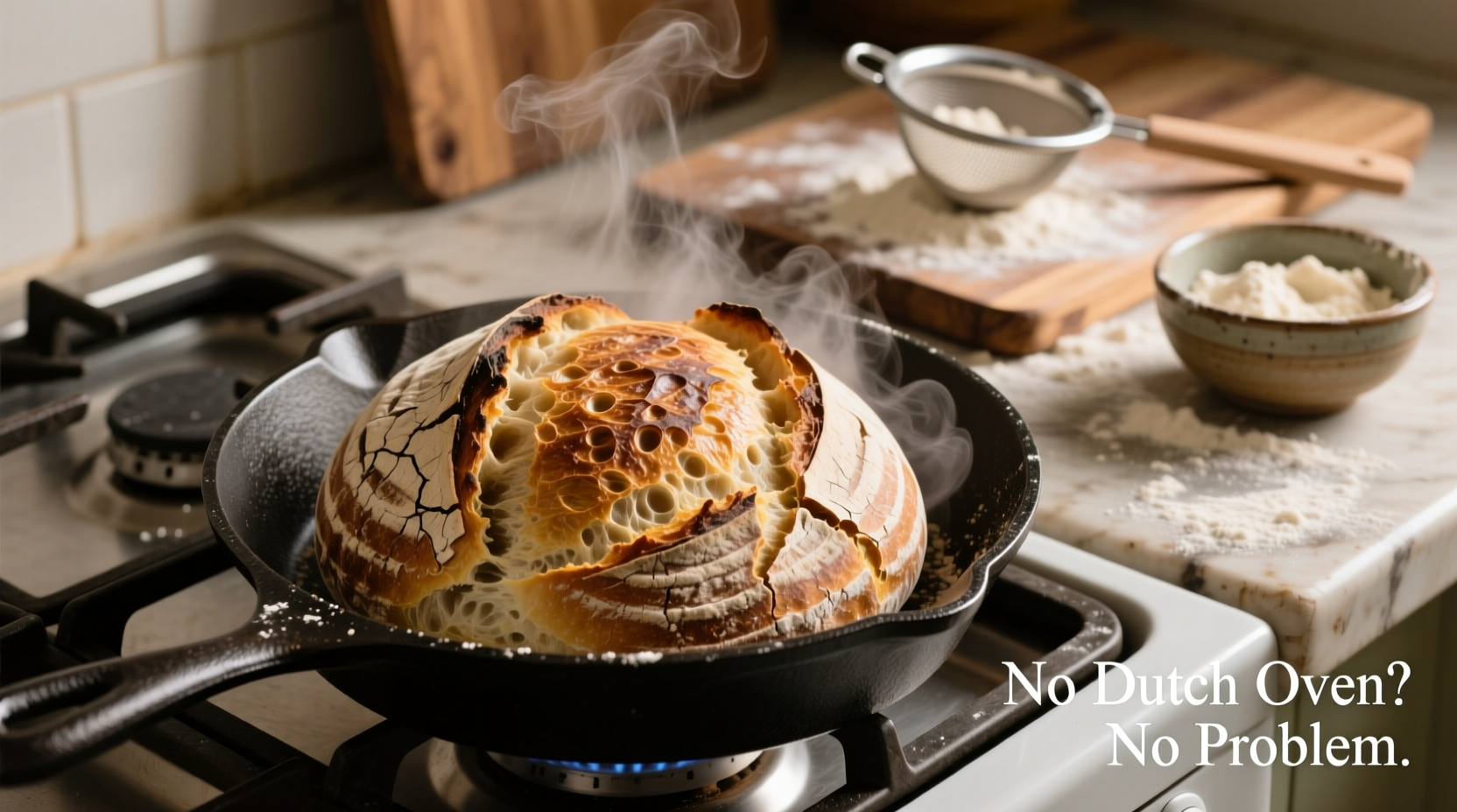 can you bake sourdough without a dutch oven alternative methods tested