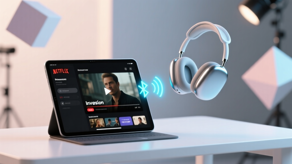 Netflix on iPad with Invision Headphones: Fix Lag & No Sound